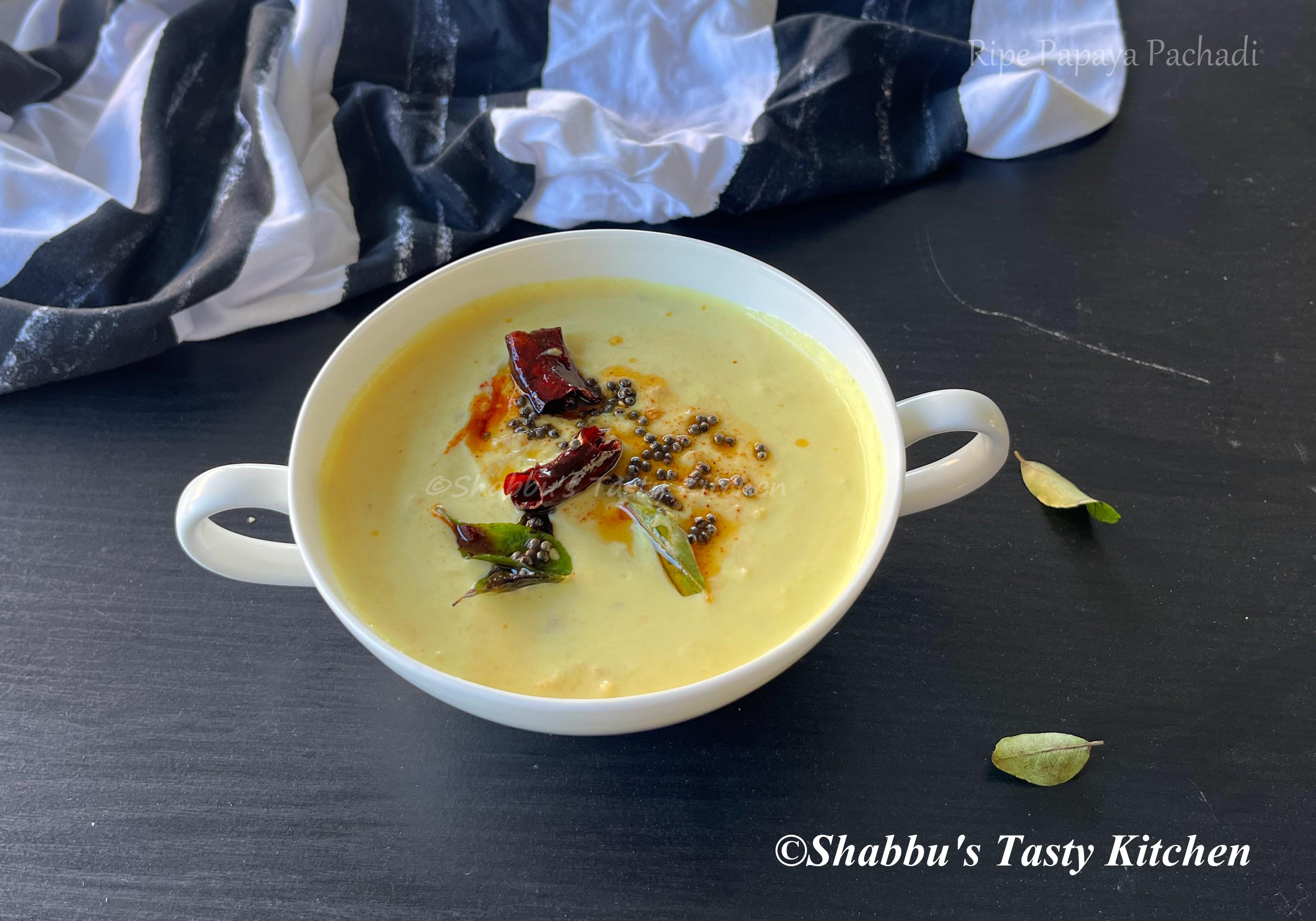 ripe-papaya-pachadi