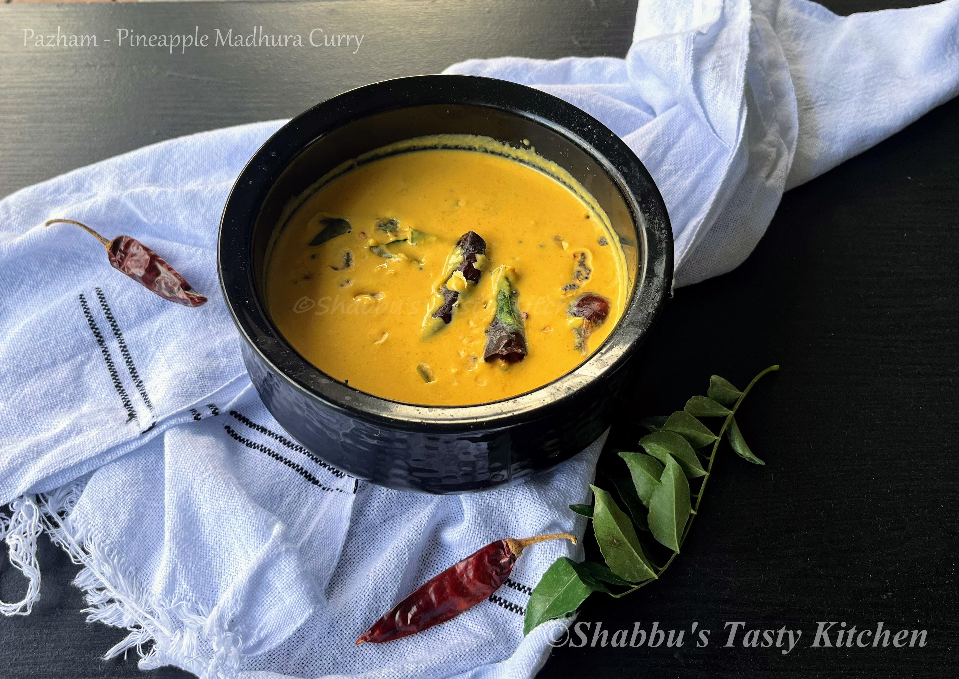 ripe-plantain-pazham-pineapple-madhura-curry