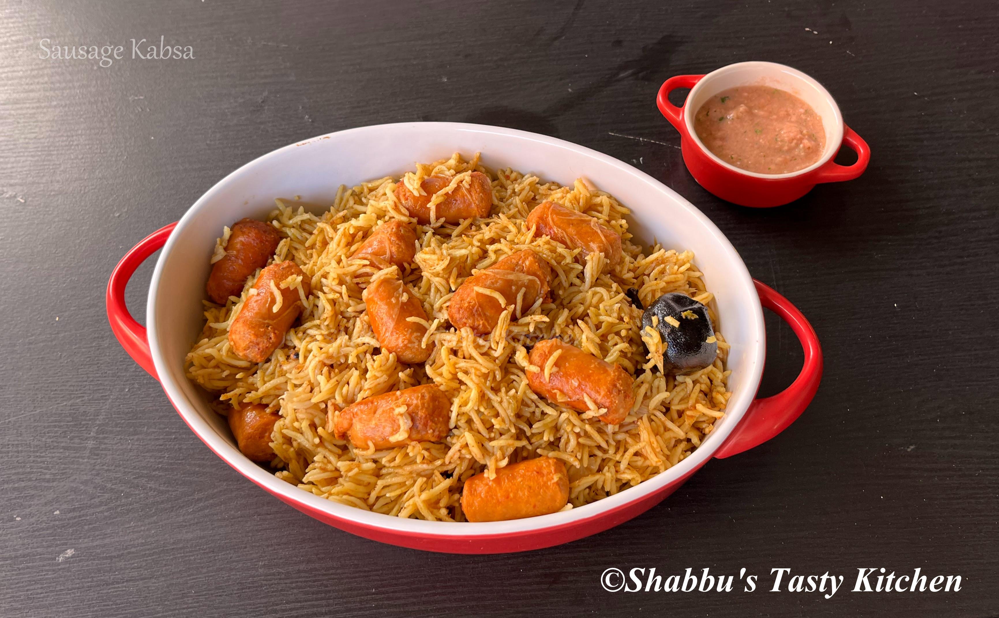 sausage-kabsa