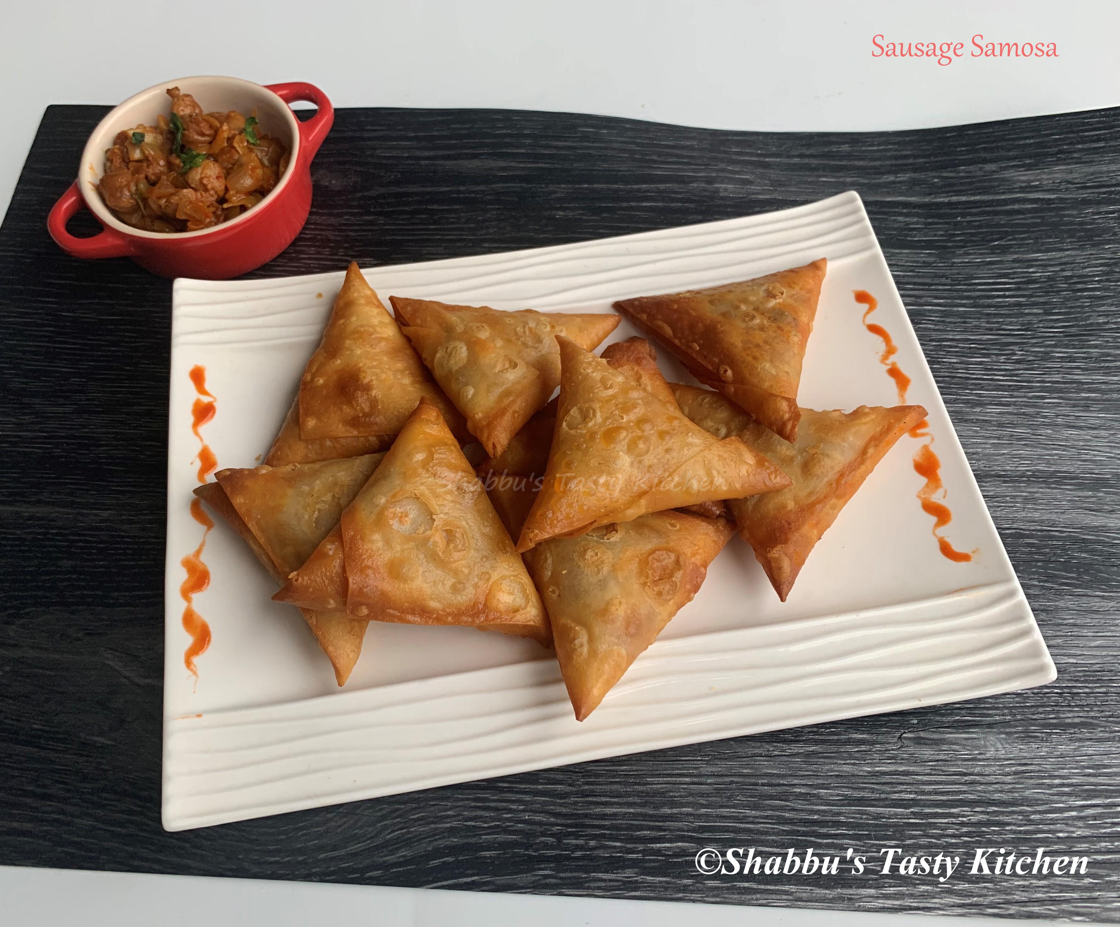 sausage-samosa
