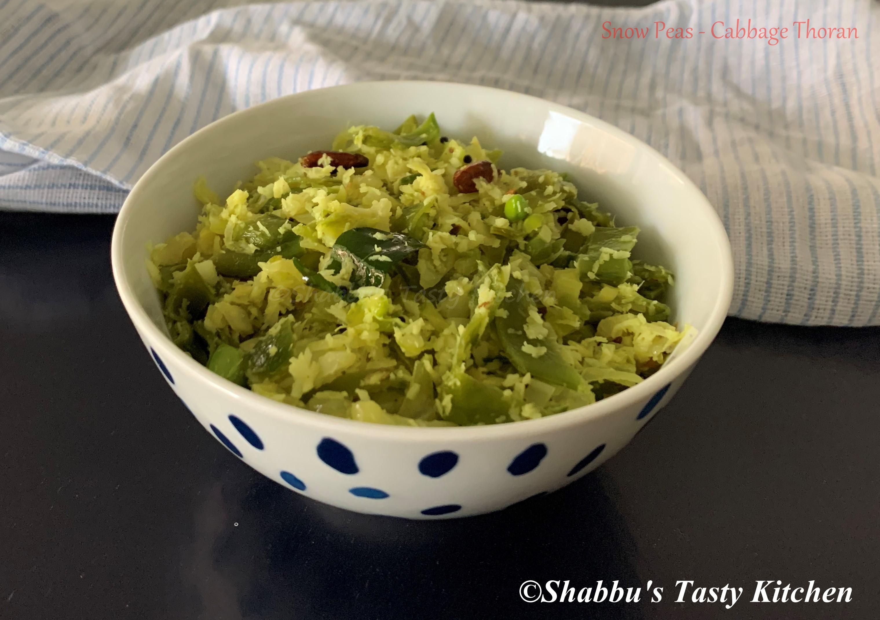 snow-peas-cabbage-thoran