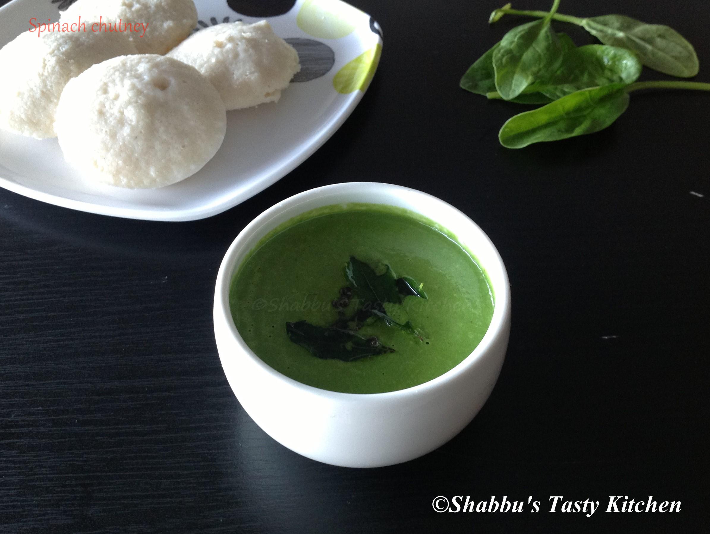 spinach-chutney-palak-chutney