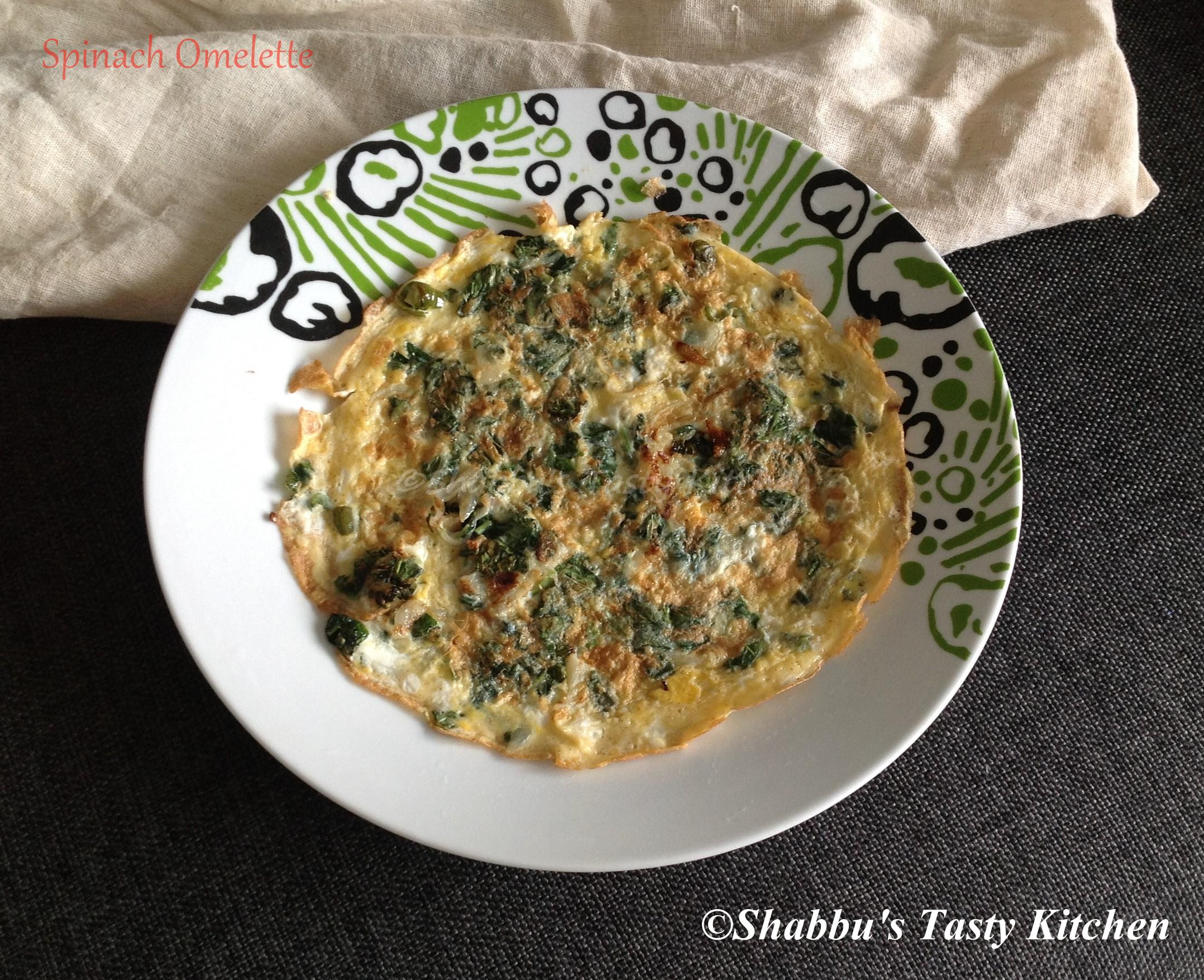 spinach-omelette