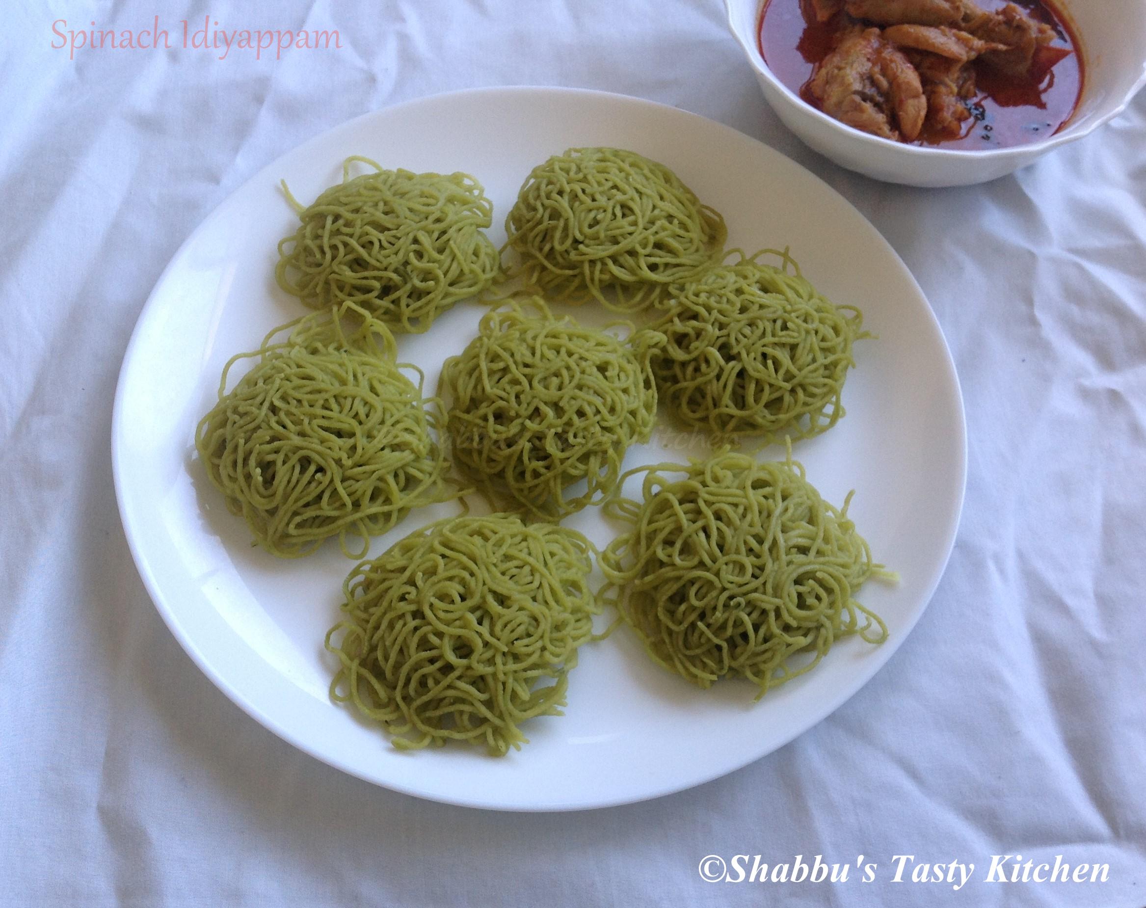 spinach-palak-idiyappa