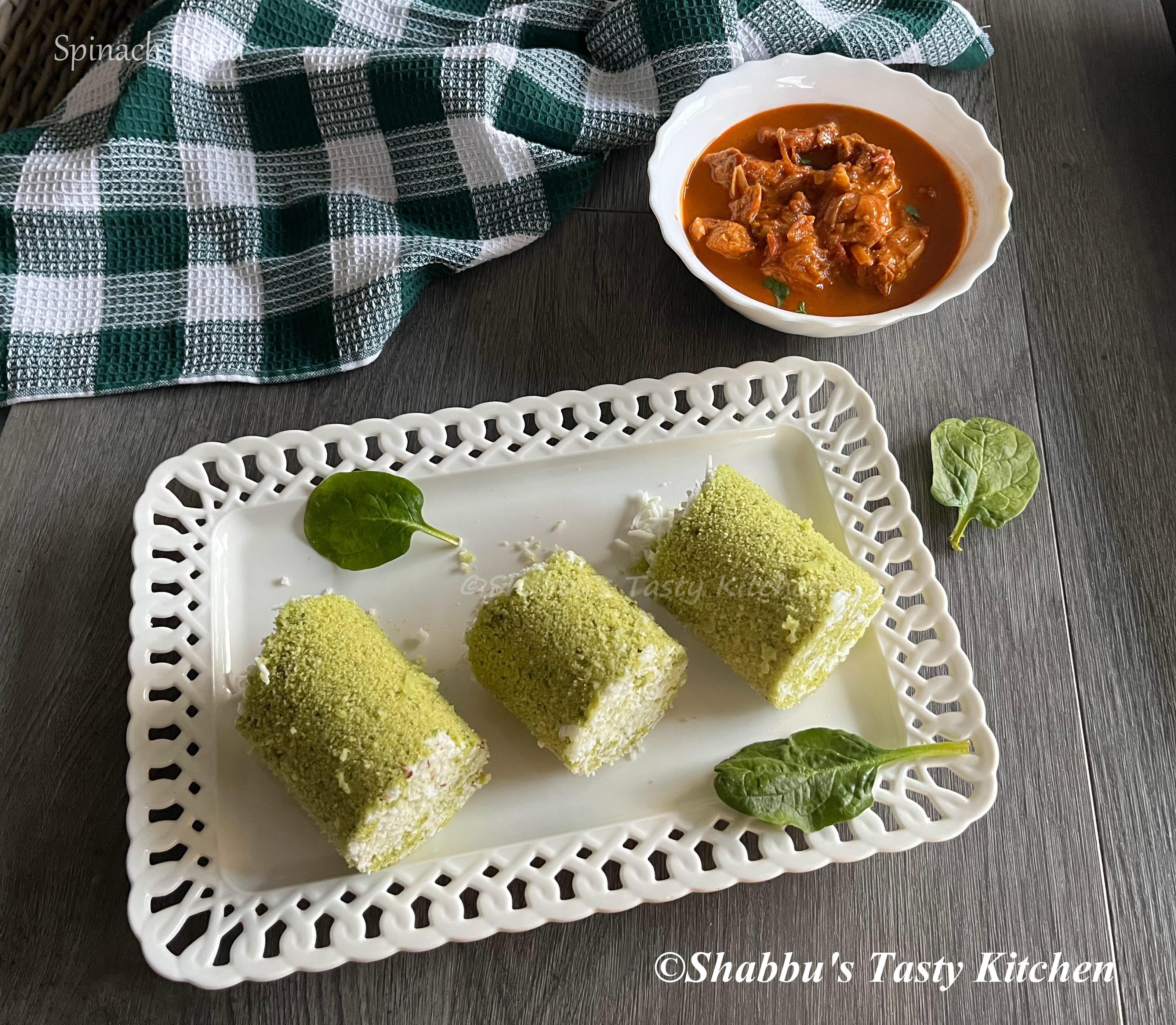 spinach-puttu