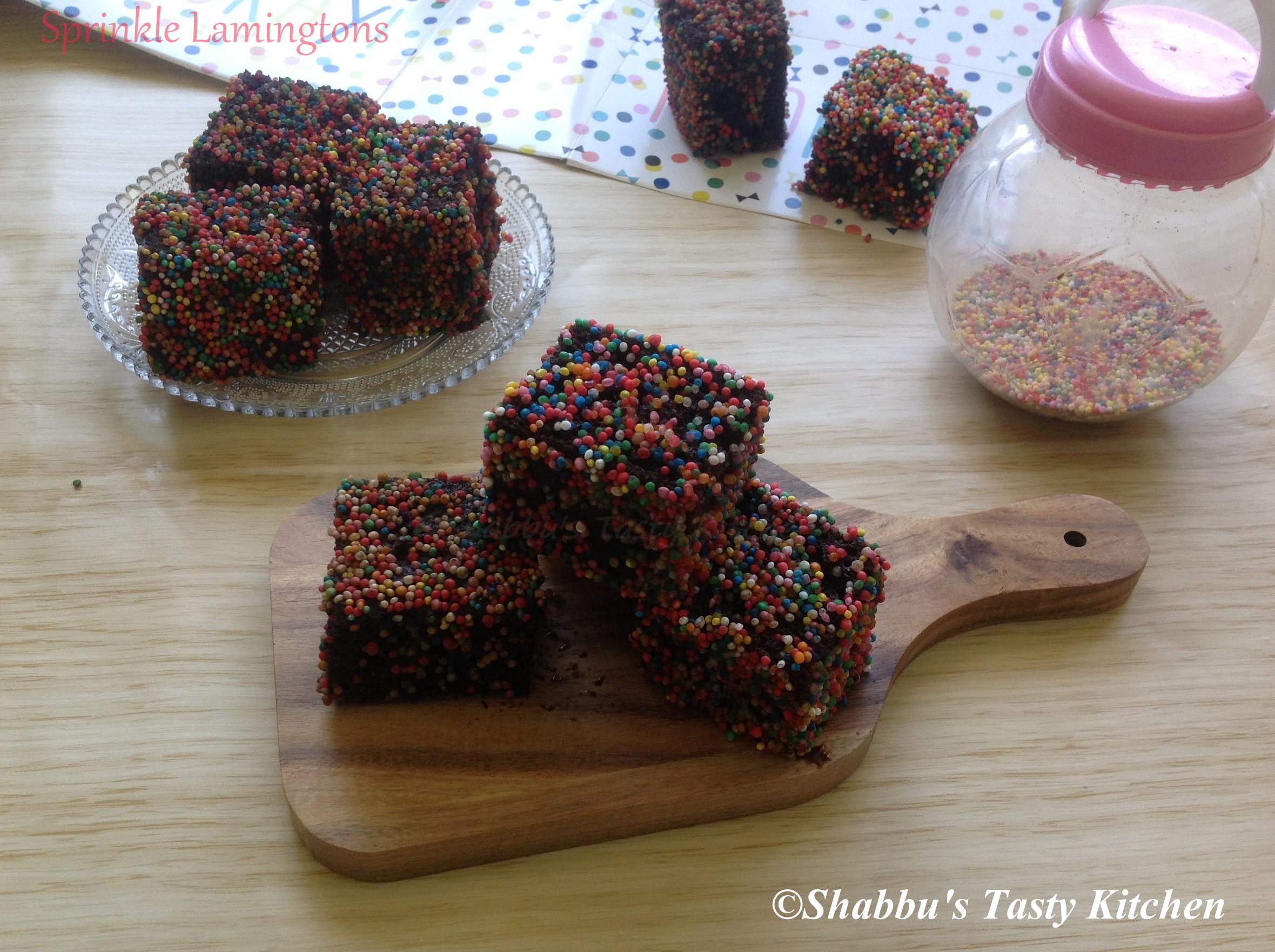 sprinkle-lamingtons