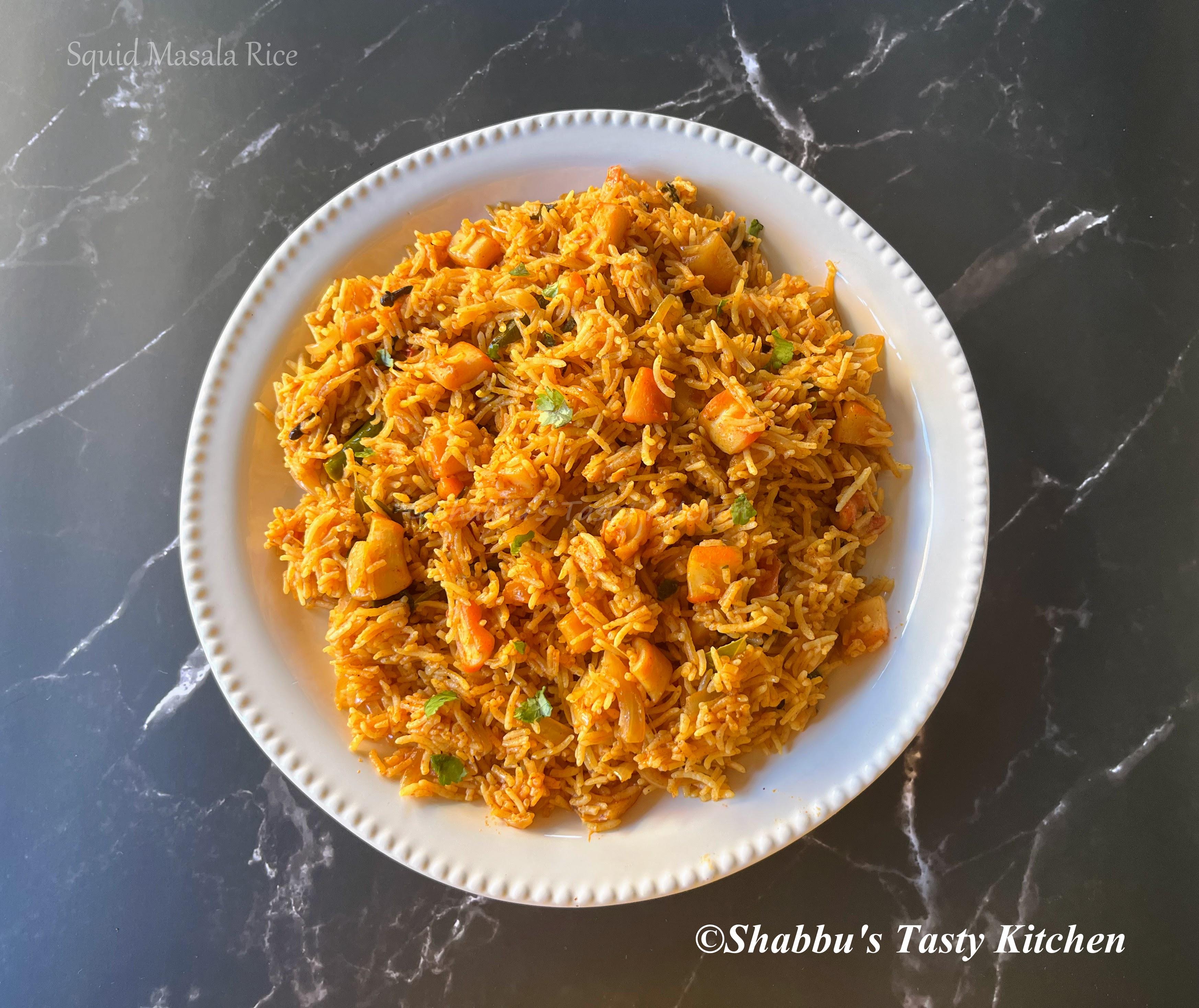 squid-masala-rice-koonthal-masala-choru