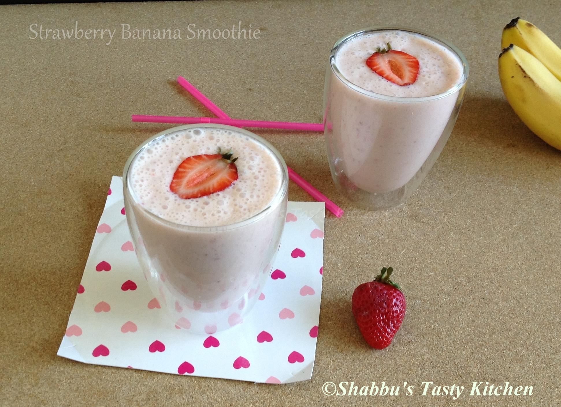 strawberry-banana-smoothie
