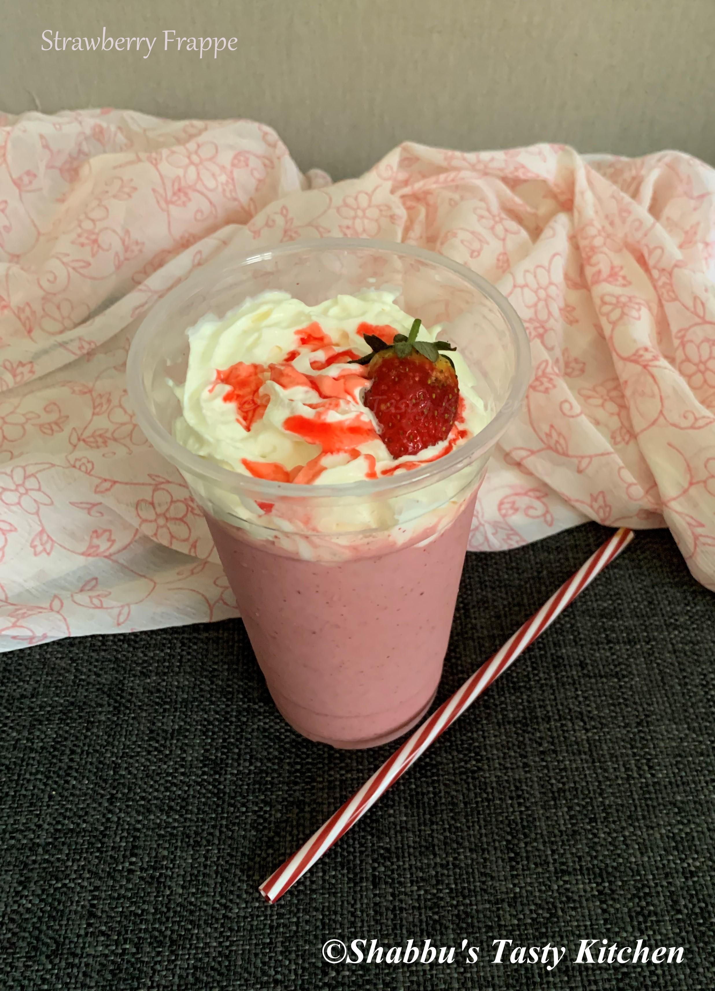 strawberry-frappe
