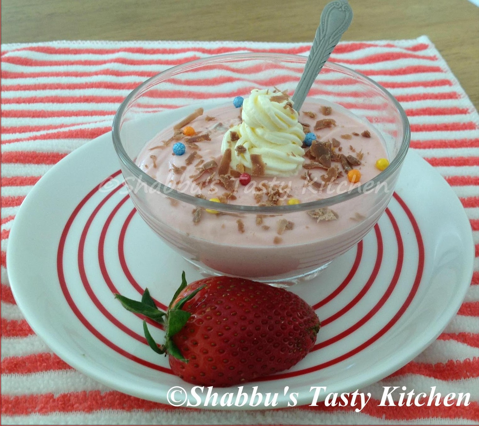 strawberry-mousse