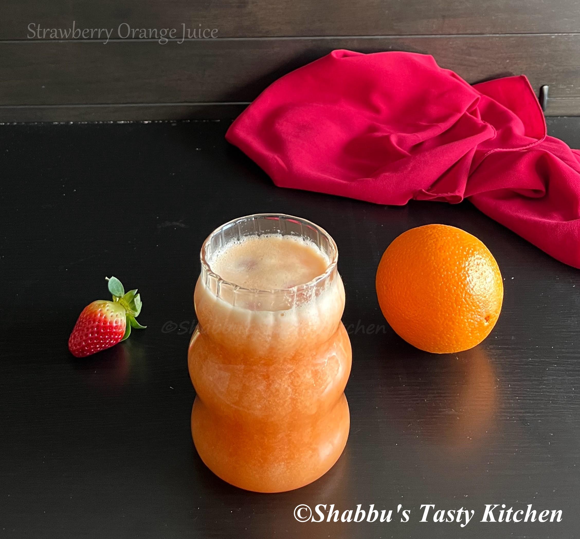 strawberry-orange-juice