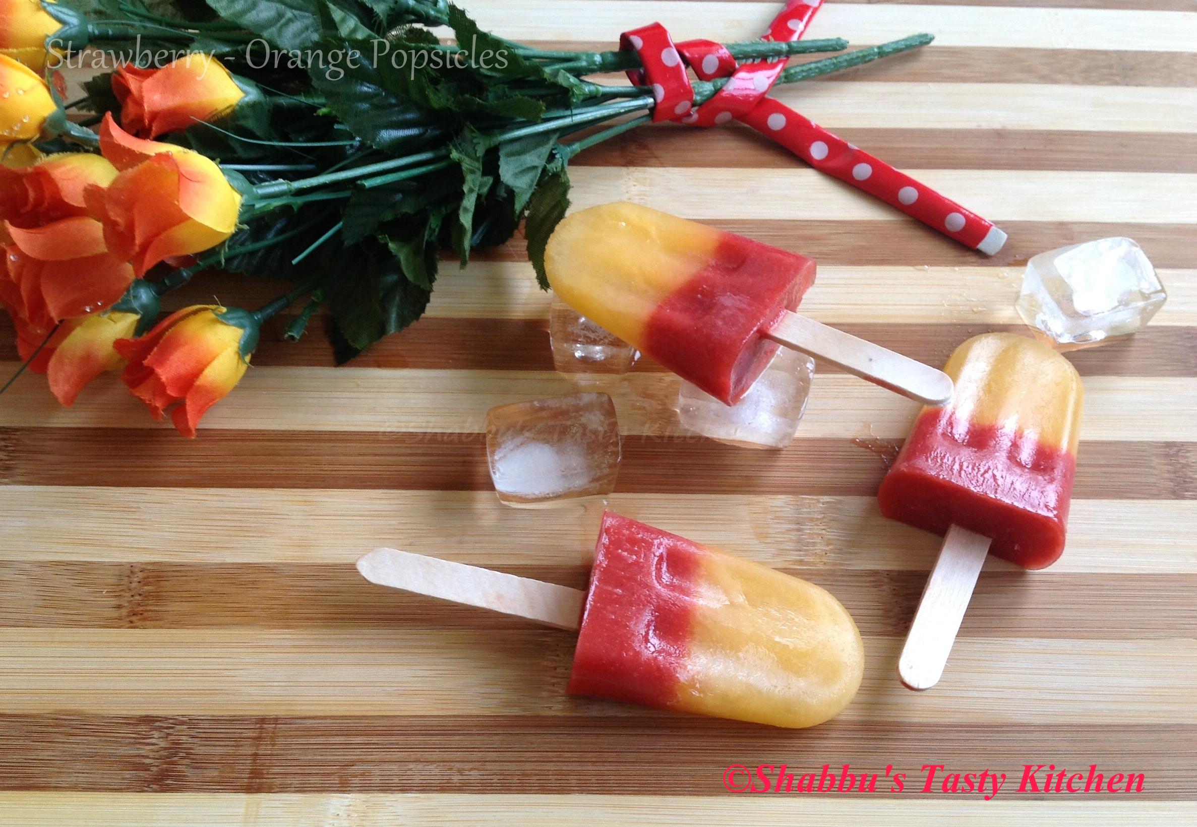 strawberry-orange-popsicles