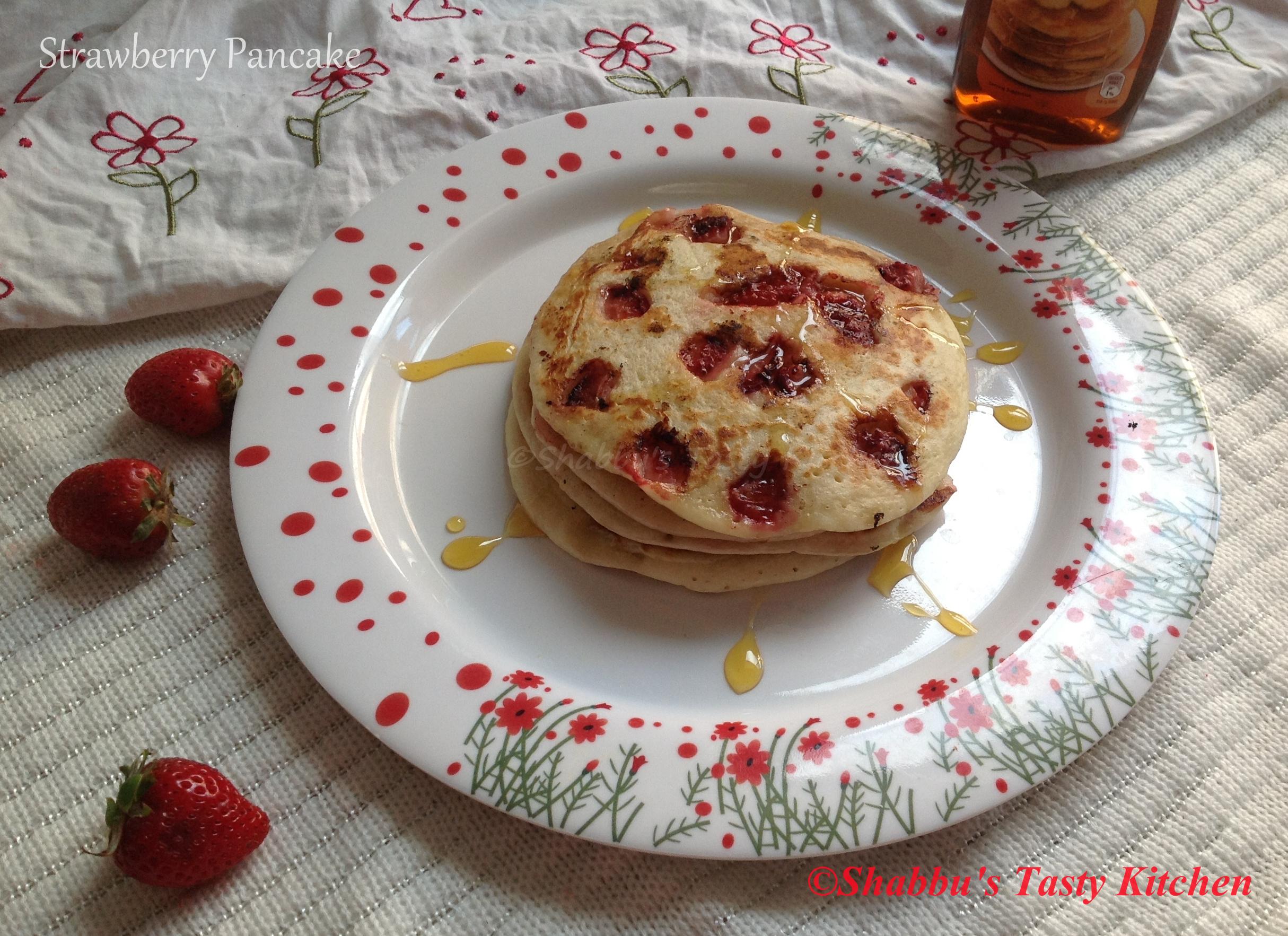 strawberry-pancake