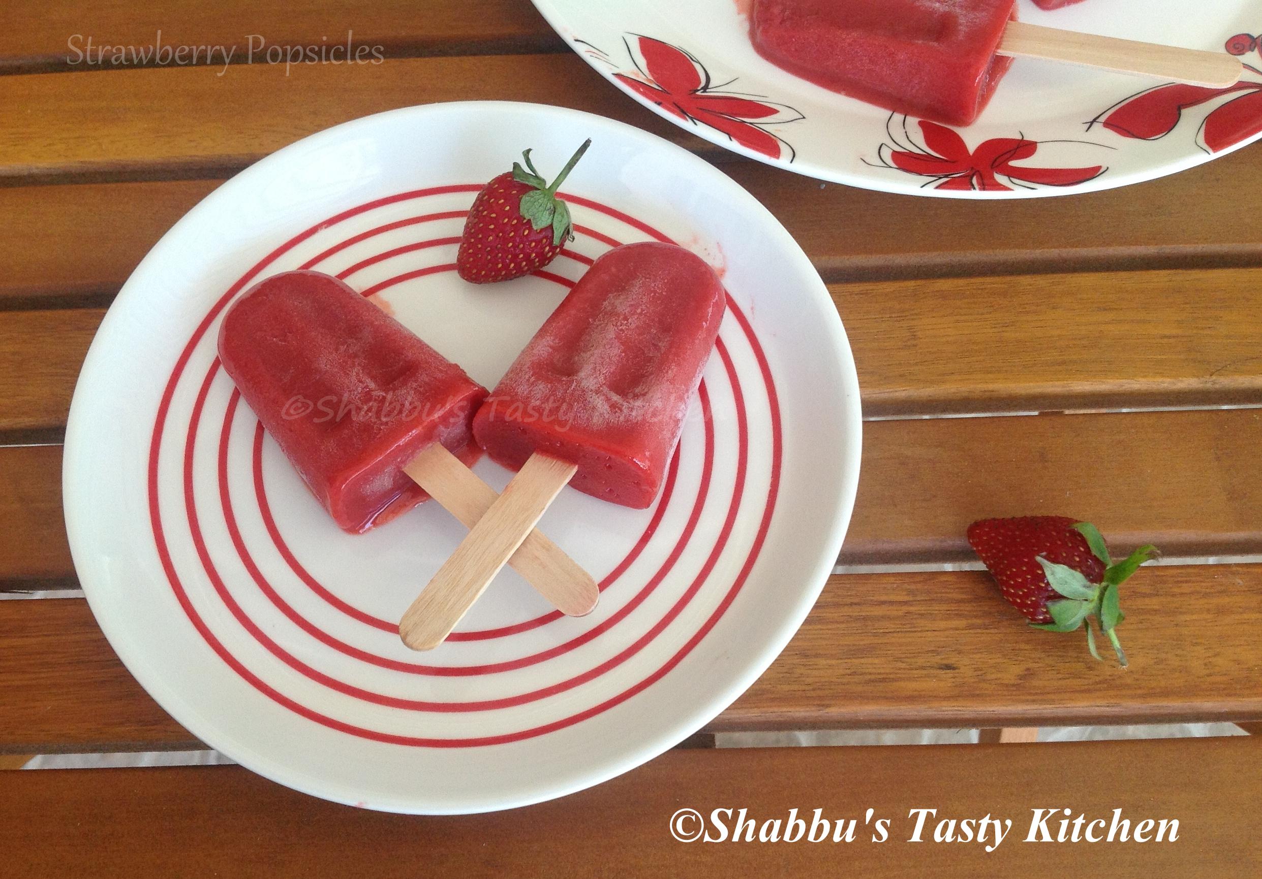 strawberry-popsicles