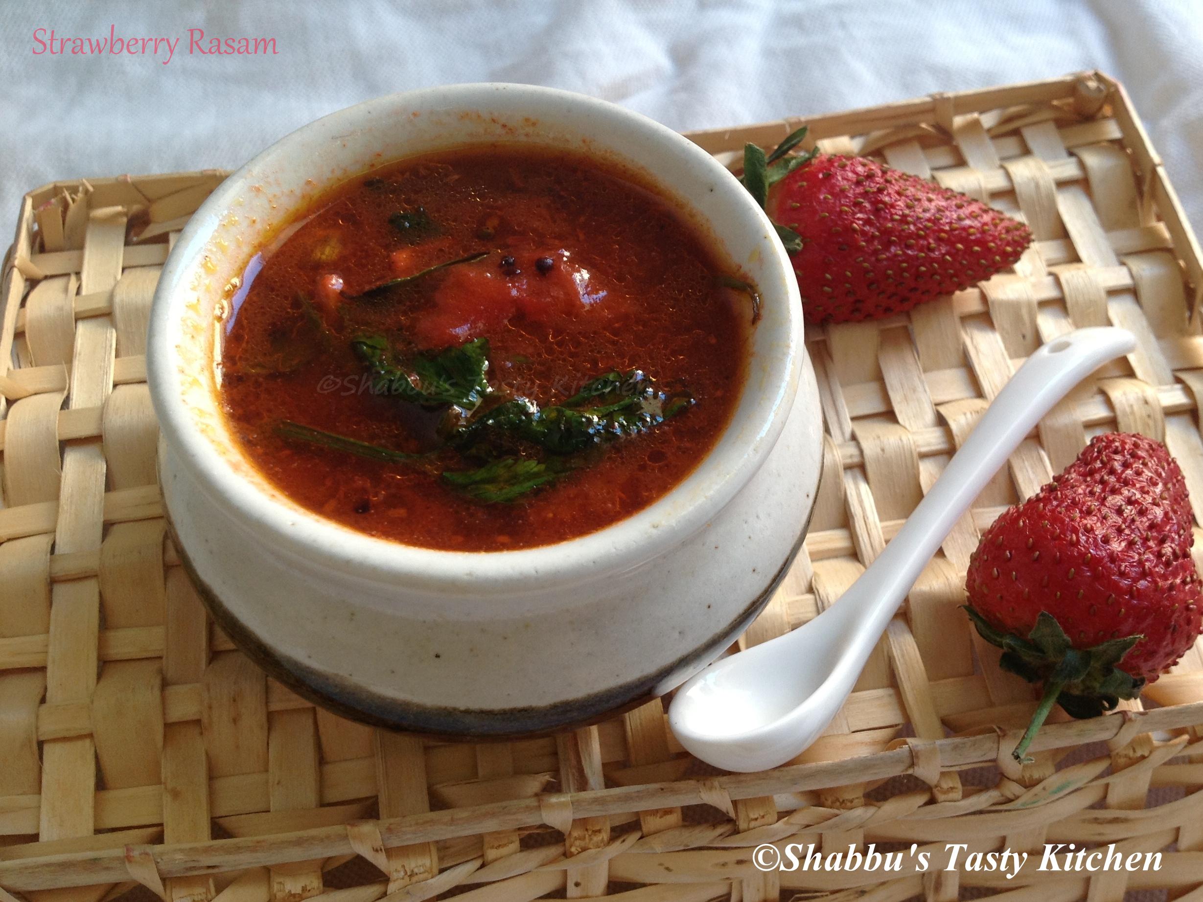 strawberry-rasam