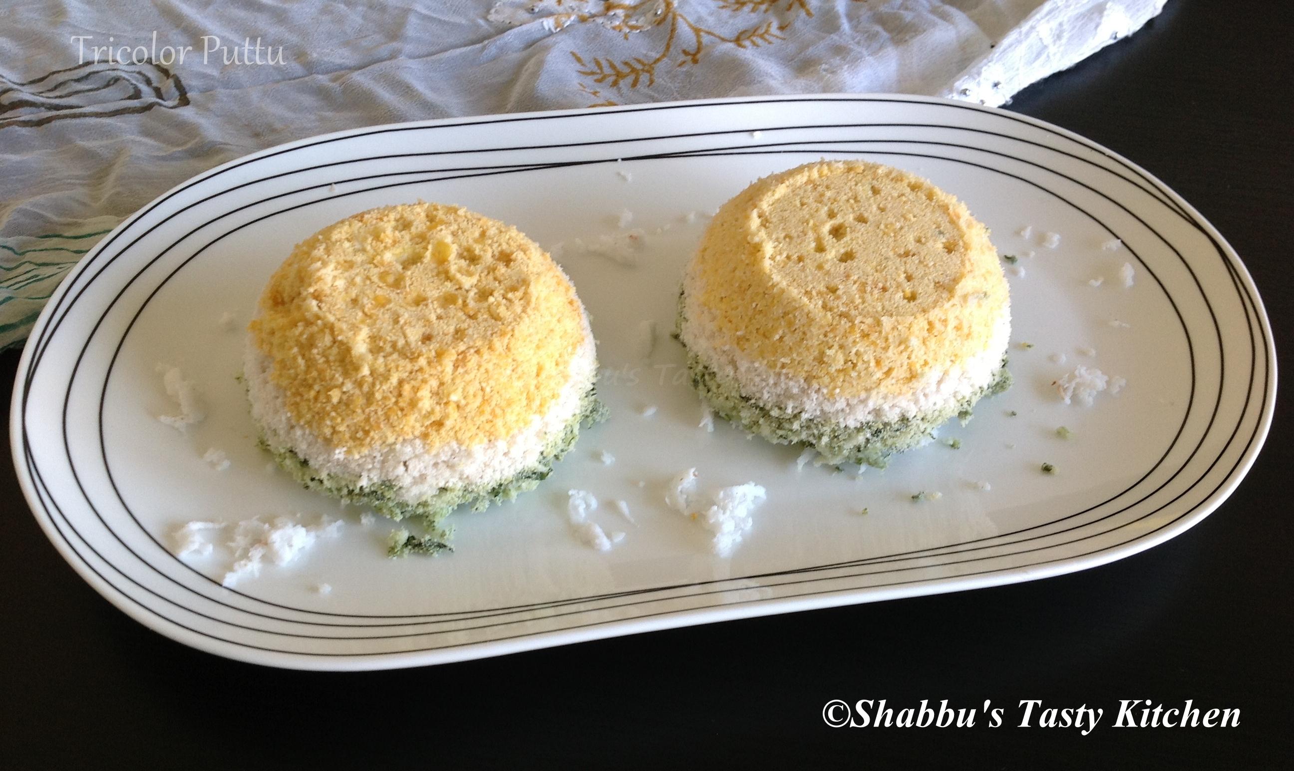 tricolor-puttu-carrot-and-spinach-puttu