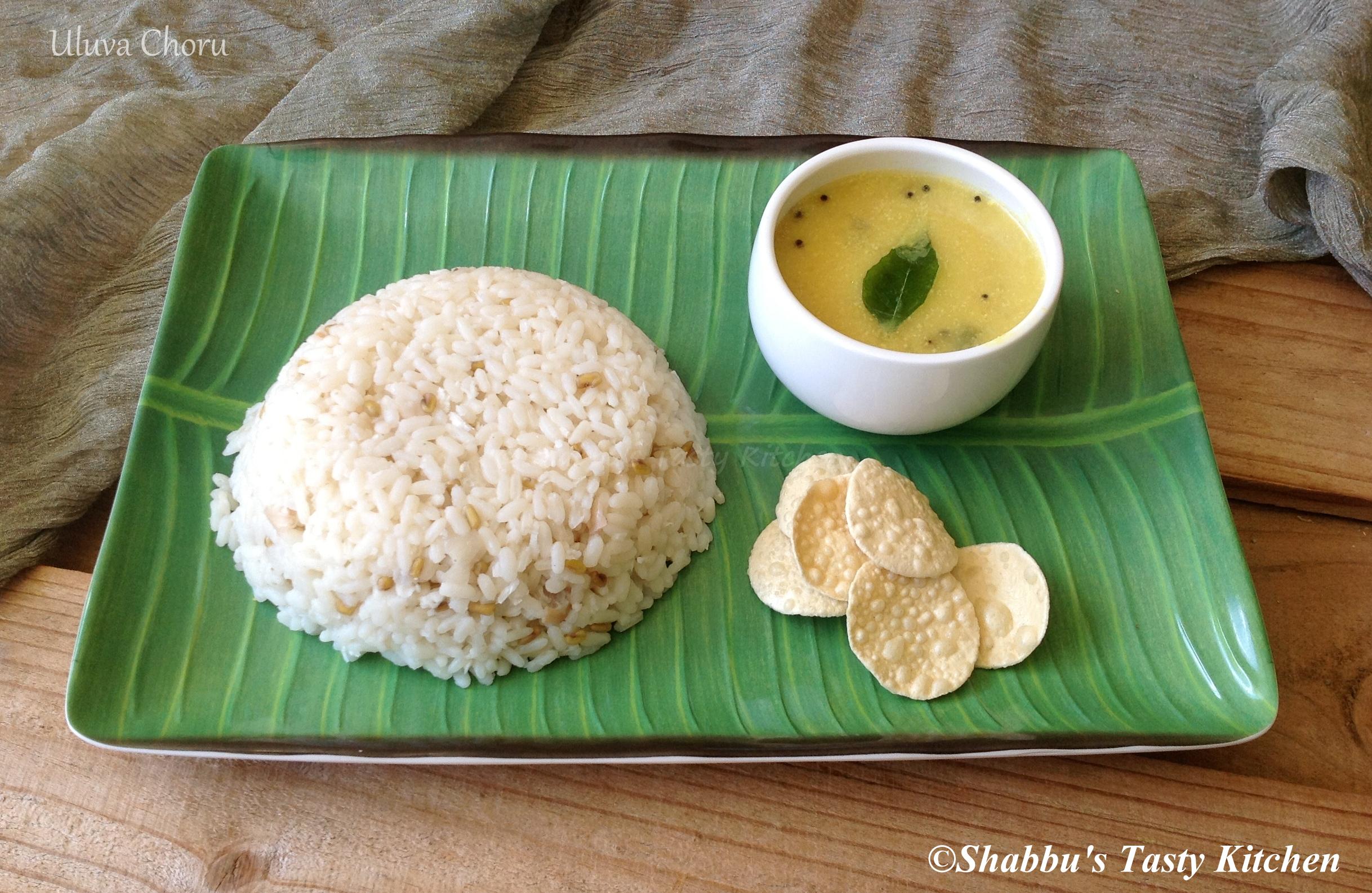 uluva-choru-fenugreek-rice