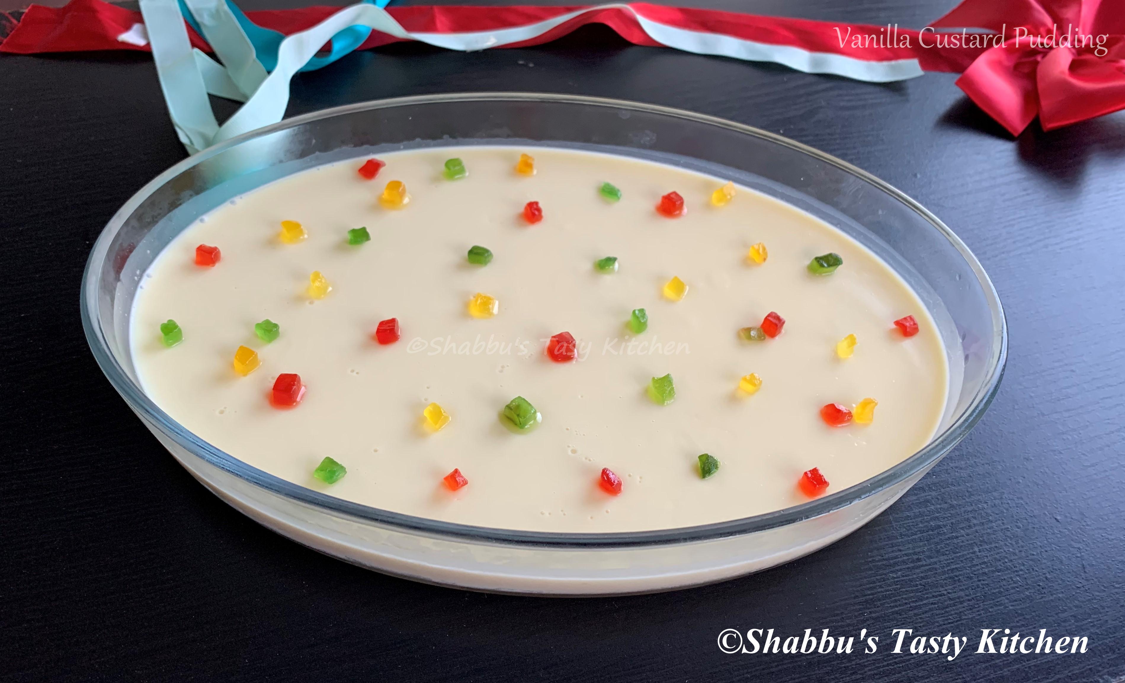 vanilla-custard-pudding