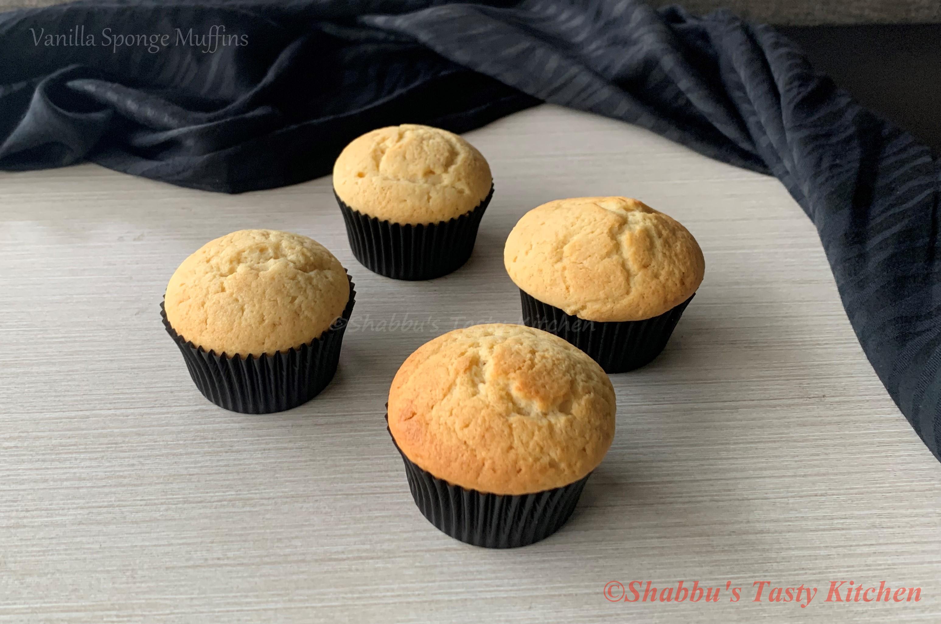 vanilla-sponge-muffins