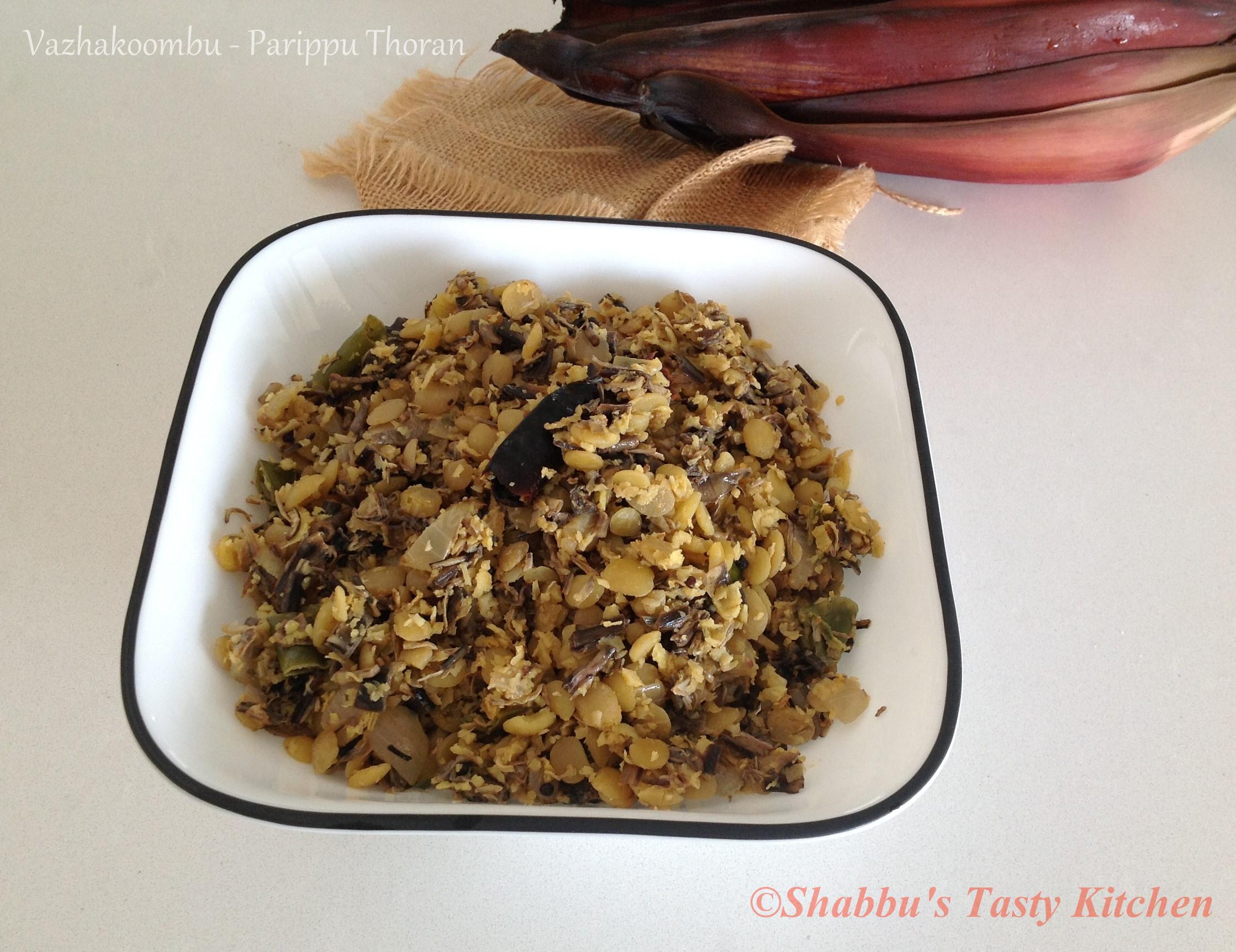 vazhakoombu-parippu-banana-flower-toor-dal-thoran