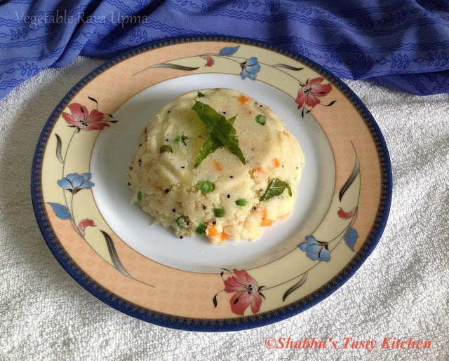 vegetable-rava-upma