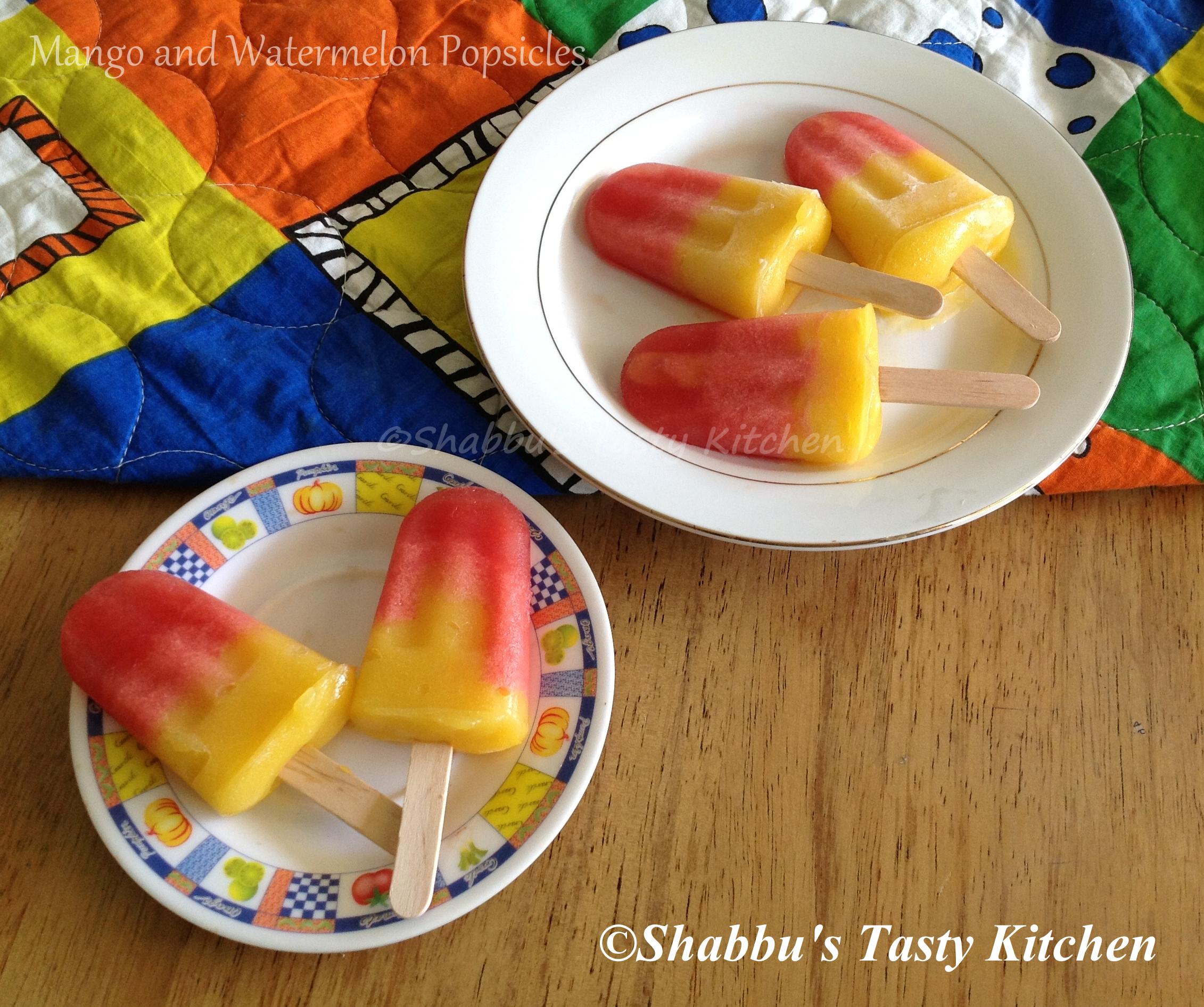 watermelon-mango-popsicles