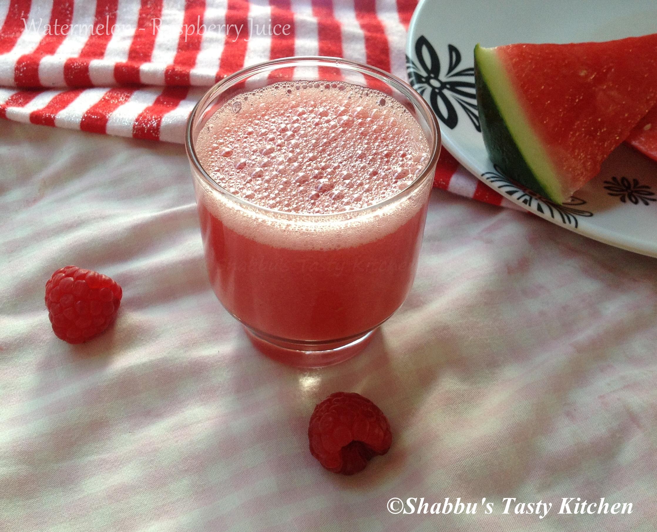 watermelon-raspberry-juice