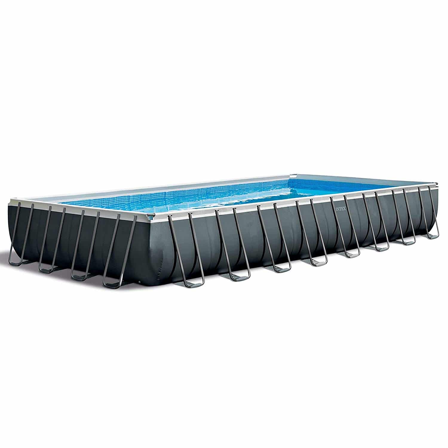 Intex Ultra XTR Rectangular Pool Set with Sand Filter Pump & Saltwater System