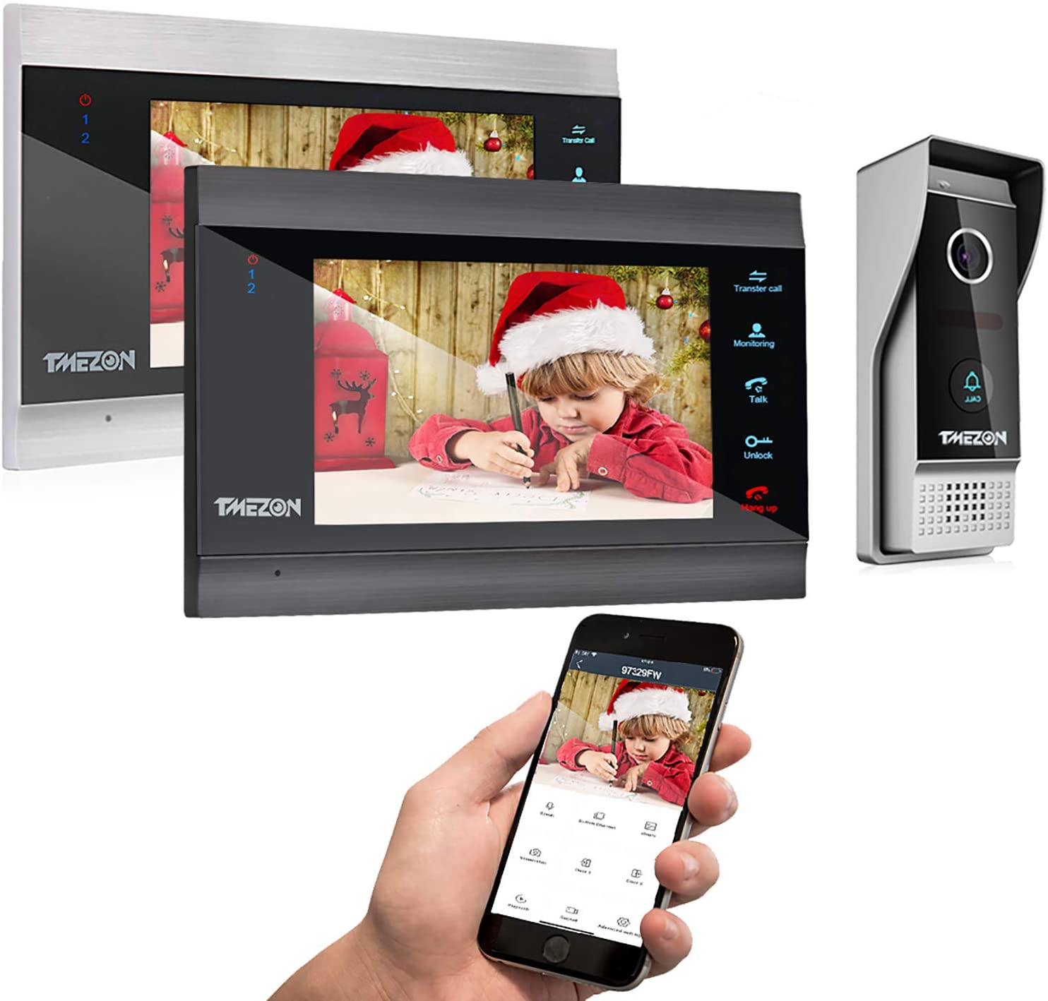 TMEZON Wireless Doorbell Intercom System