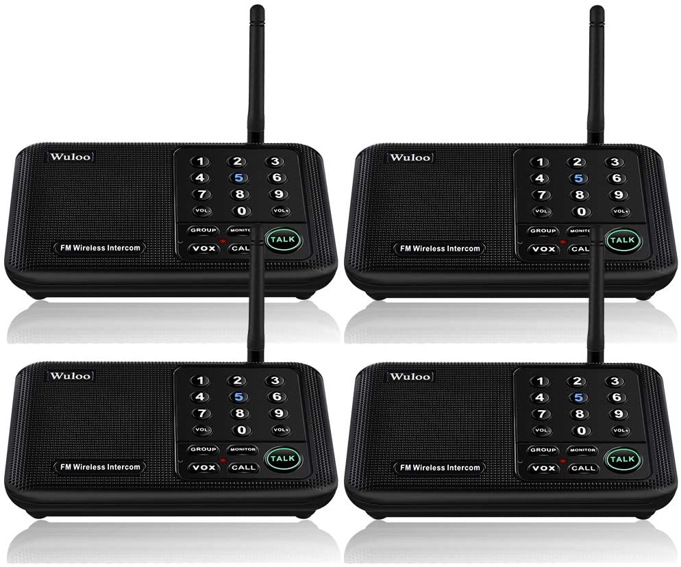 Wuloo WL666-4 Stations Intercom System