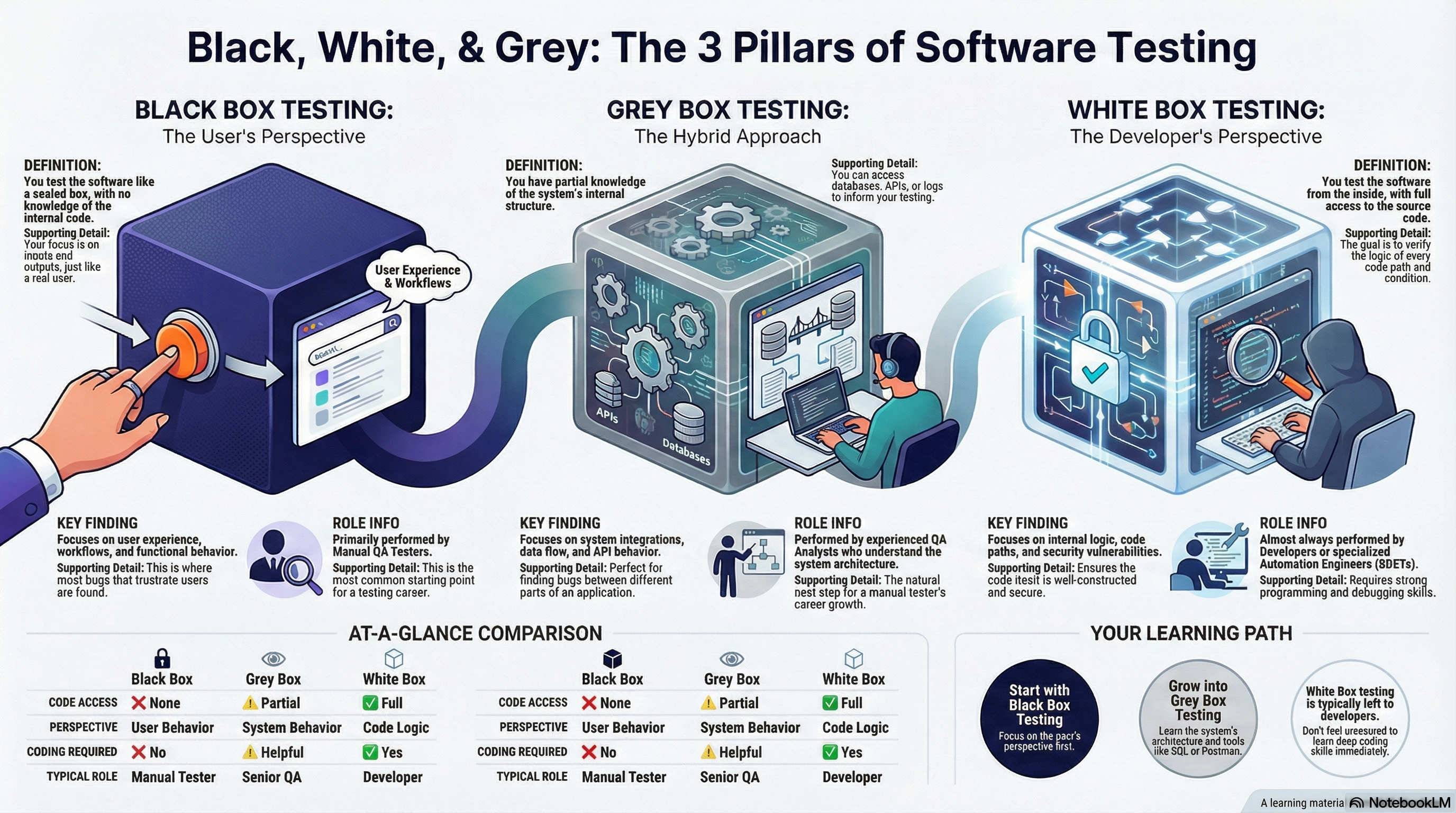 Software Testing 101 Infographic