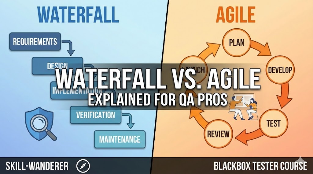 Waterfall vs Agile Infographic