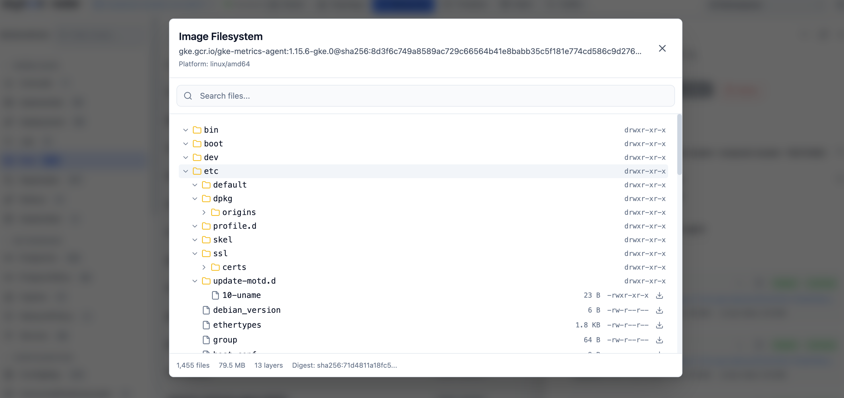Image Filesystem Viewer