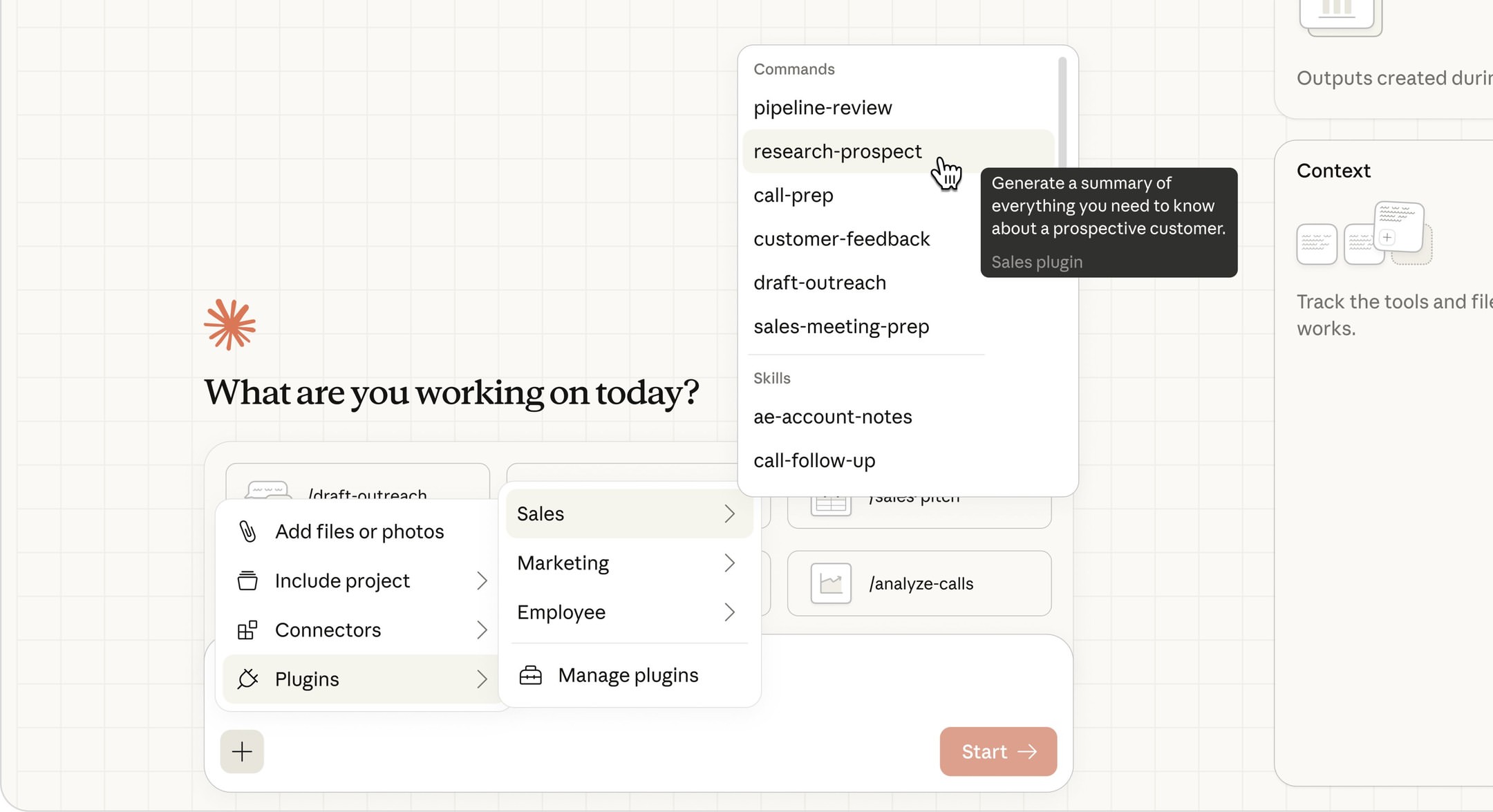 Cowork Plugin Interface