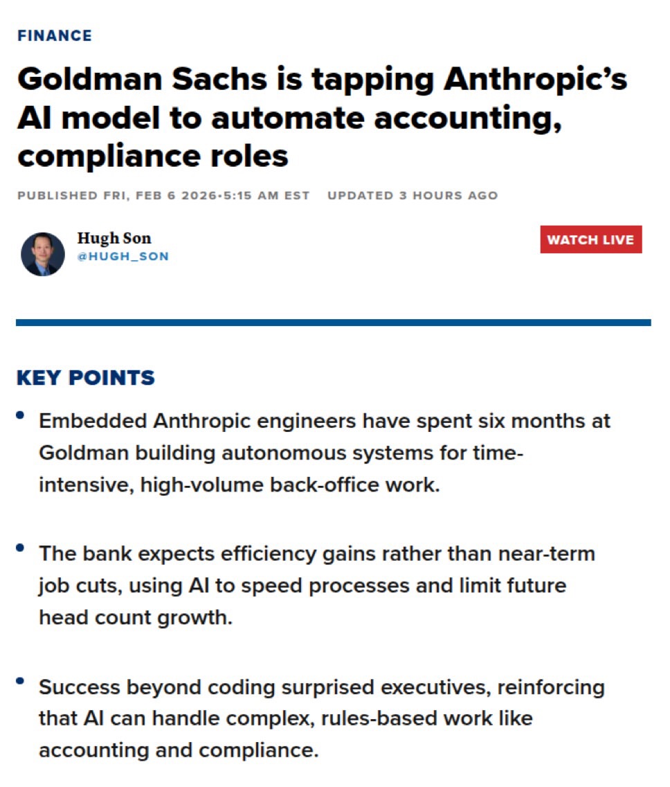 Goldman Sachs의 AI 도입 현황