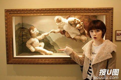 韩国可爱少女生活照第7张图片