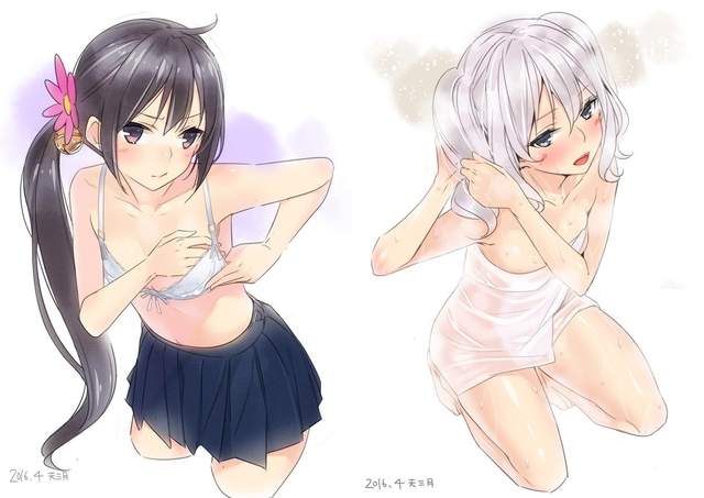 好害羞《天三月绘师笔下的舰娘日常》视角太好胖次全都露了啦♥ - 图片2