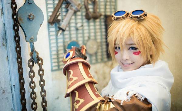 lol探险家ez螺旋猫tomia反串cos（4）