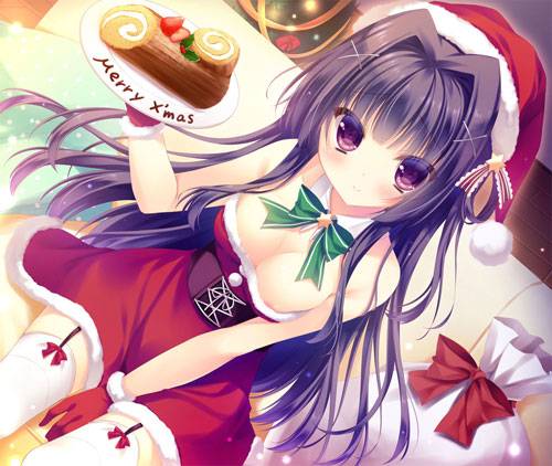 二次元圣诞美少女美图赏二（15）