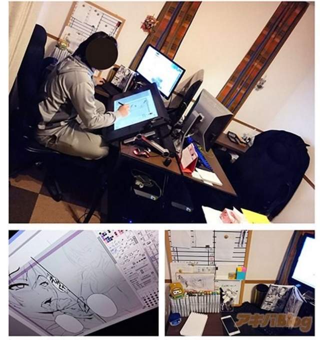 《突击成人漫画家工作现场》专家坚持画乳头时一定要换笔尖 - 图片2