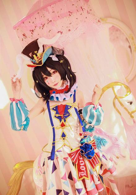 可爱萌妹矢泽妮可马戏团觉醒COS（5）