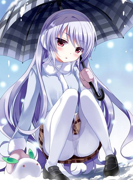 二次元格子裙美少女美图赏（6）