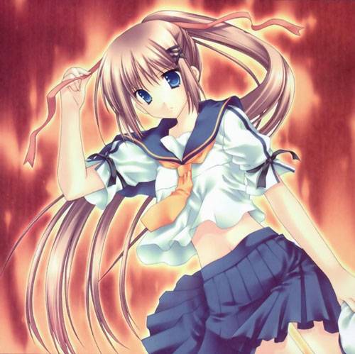 二次元单马尾美少女美图赏（11）