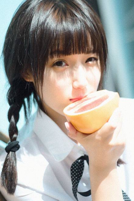 最美校服女生高晴日系制服写真（14）