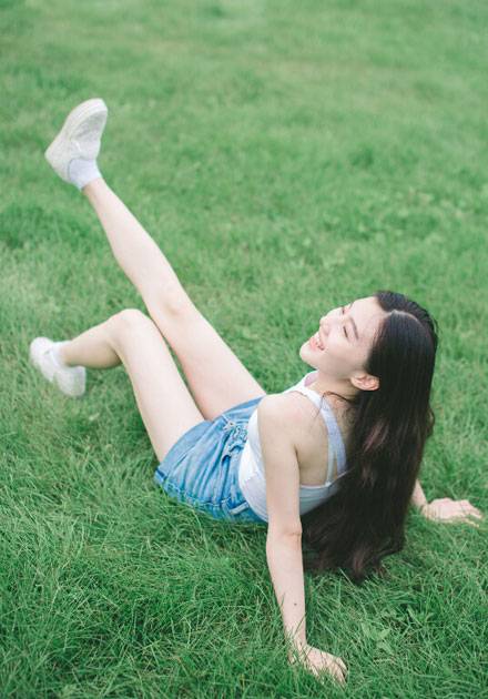 治愈系活力美女户外小清新写真（7）