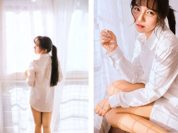 衬衫养眼美女私房日系写真图片写真（2）