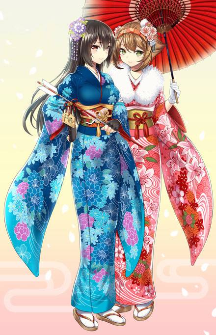 动漫美少女拜年01