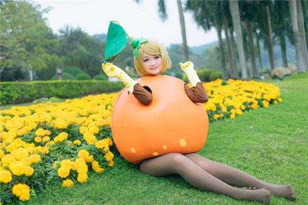 清纯萌妹小泉花阳可爱COS(9)