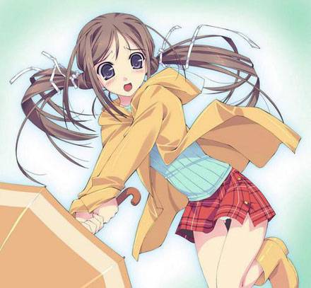 二次元打伞美少女合集(15)