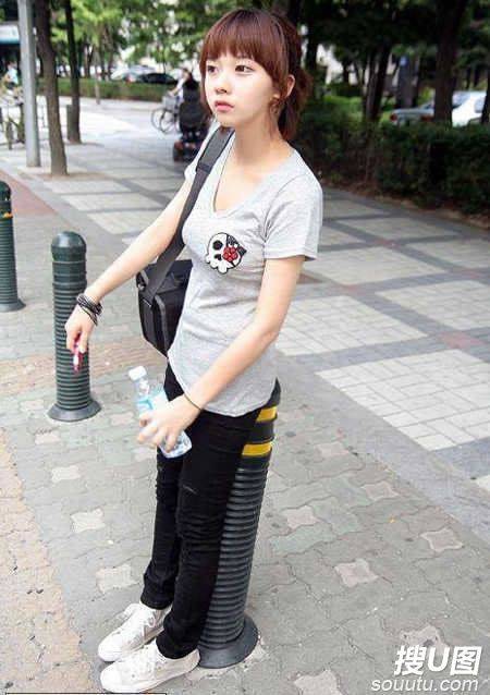 韩国可爱少女生活照第2张图片